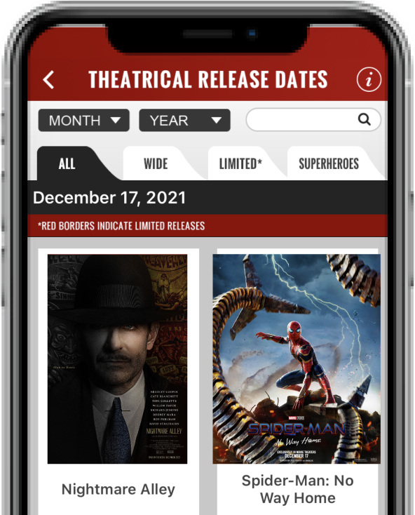 New Movies Release Dates - JoBlo