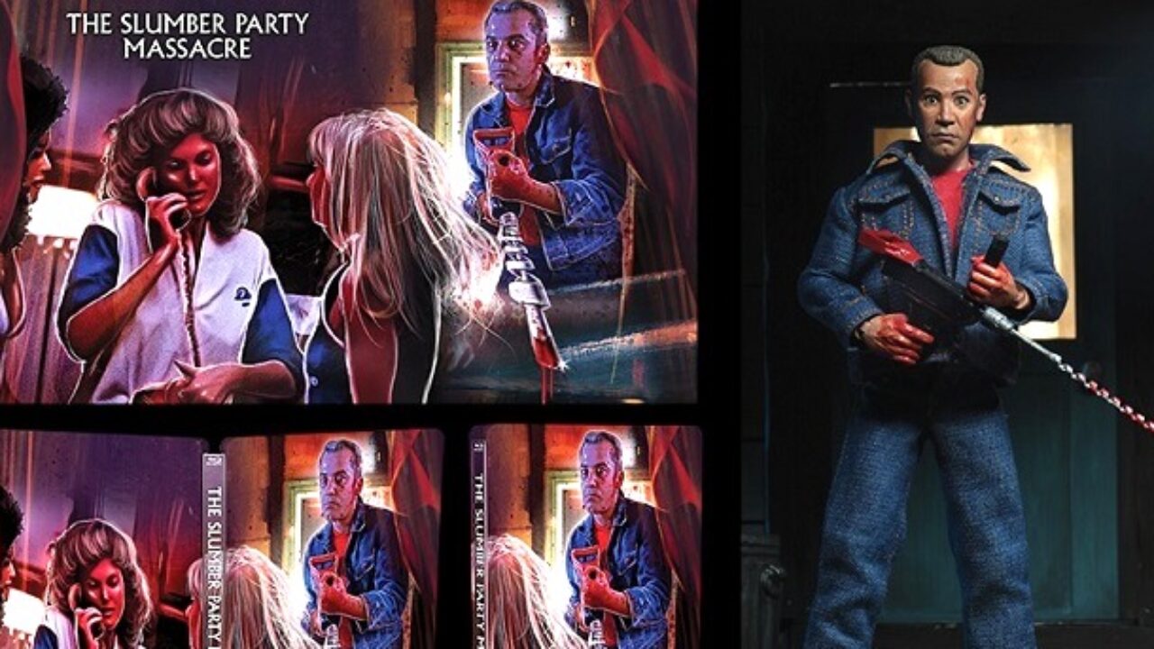 Slumber Party Massacre coming to Blu-ray with a Russ Thorn NECA figure