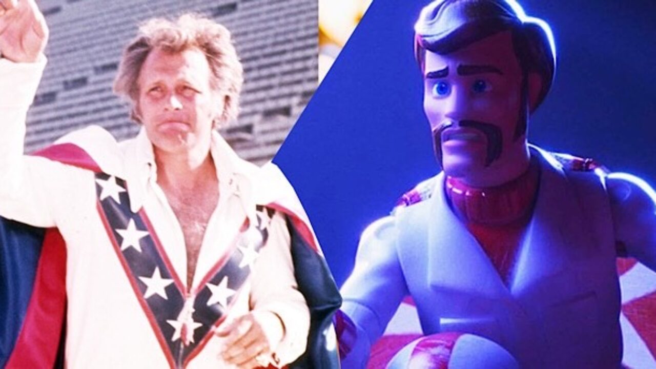 Toy Story: Le personnage de Duke Caboom est-il copié sur le vrai cascadeur  Evel Knievel?
