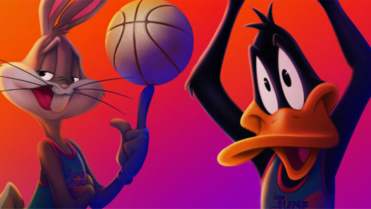 daffy duck and bugs bunny basketball