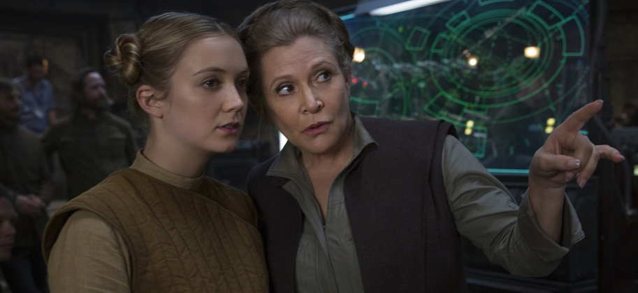 Billie Lourd, Star Wars: The Rise of Skywalker, Carrie Fisher, Leia