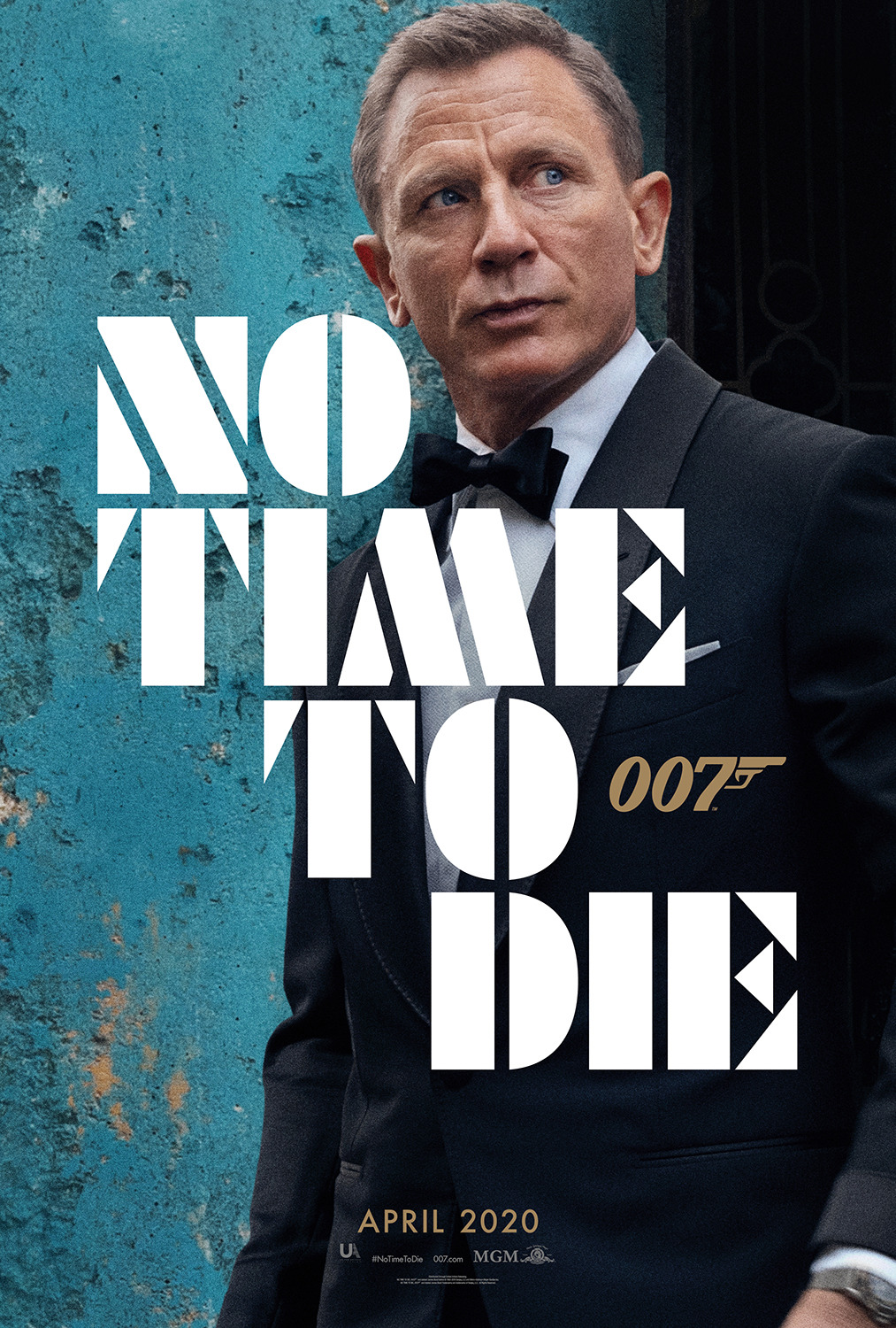 No time to die poster