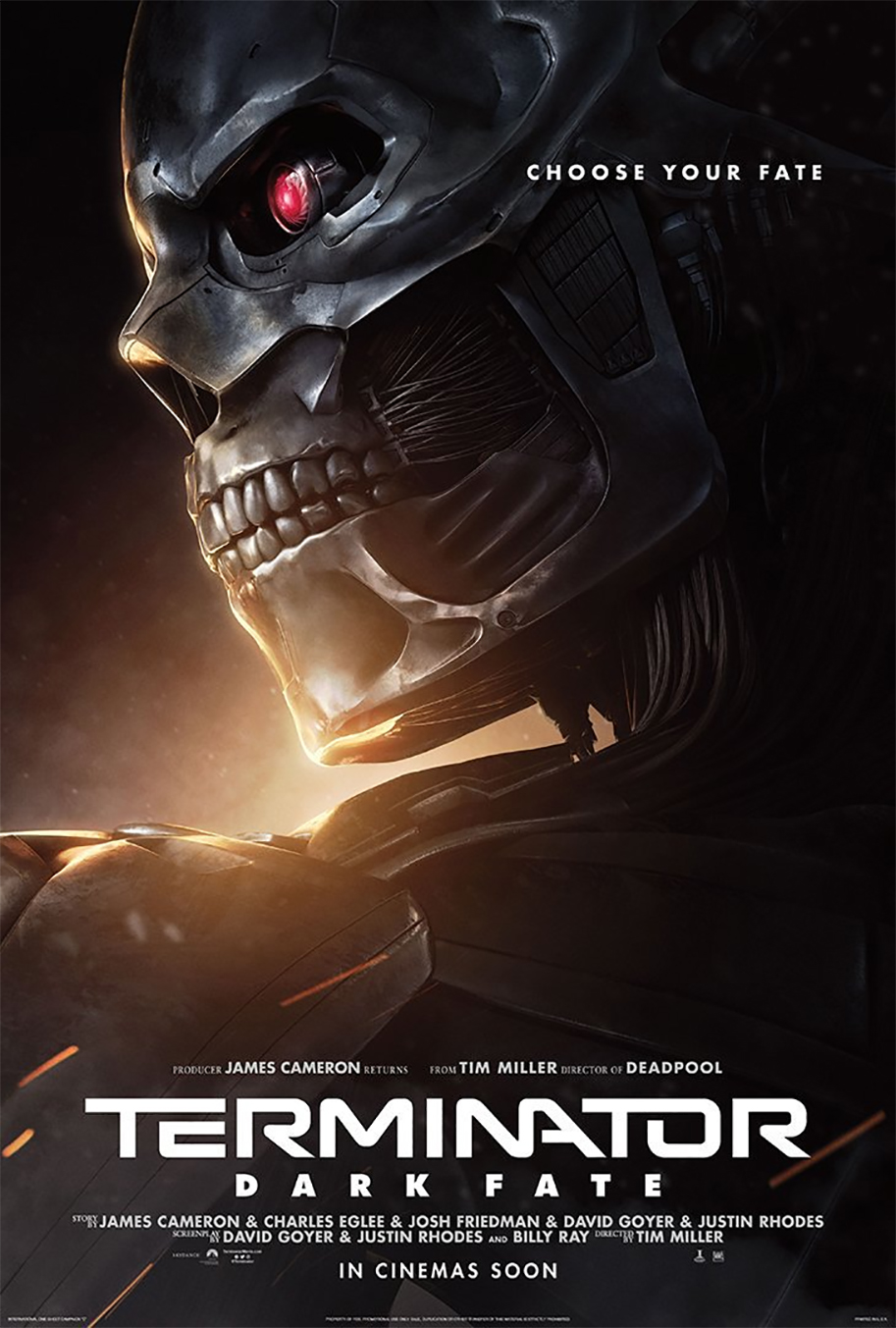 Terminator: Dark Fate, poster