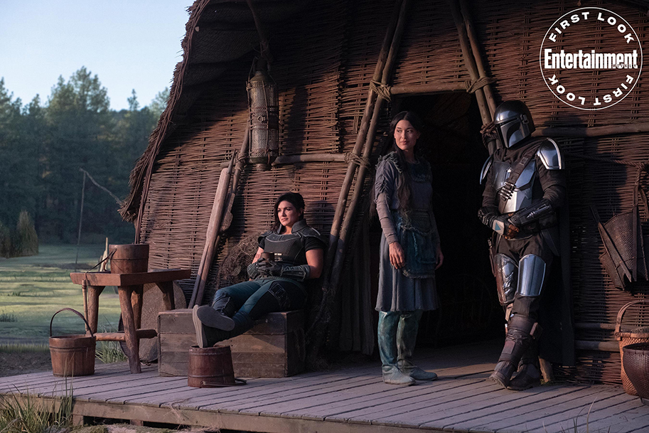 The Mandalorian, Star Wars, TV, Disney+, Pedro Pascal, Gina Carano