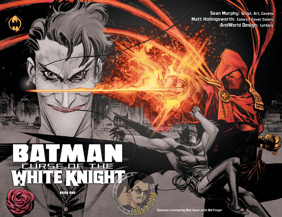 Interview & art for Sean Gordon Murphy's Batman: Curse of the White Knight!