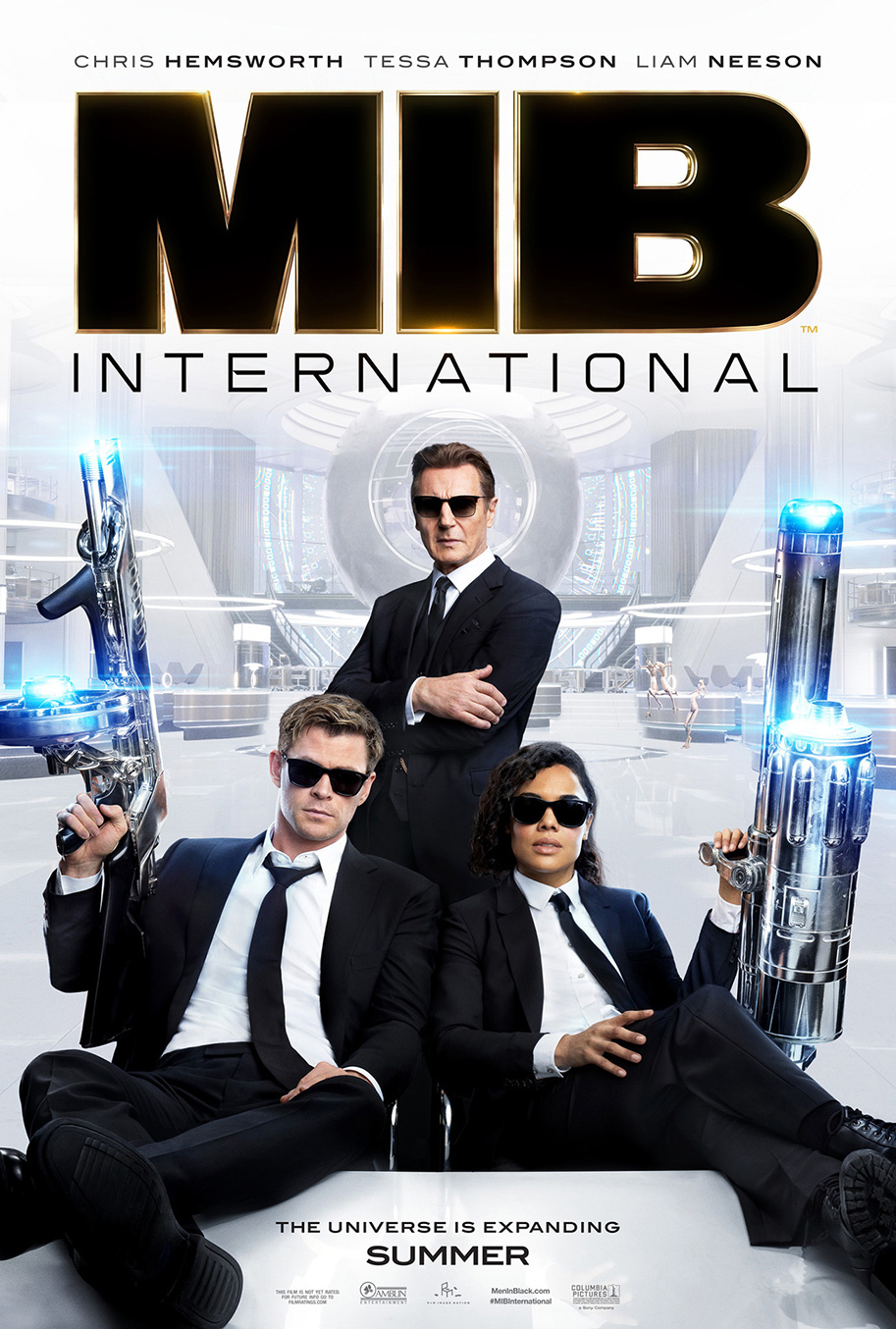 Men in Black: International, Chris Hemsworth, Tessa Thompson