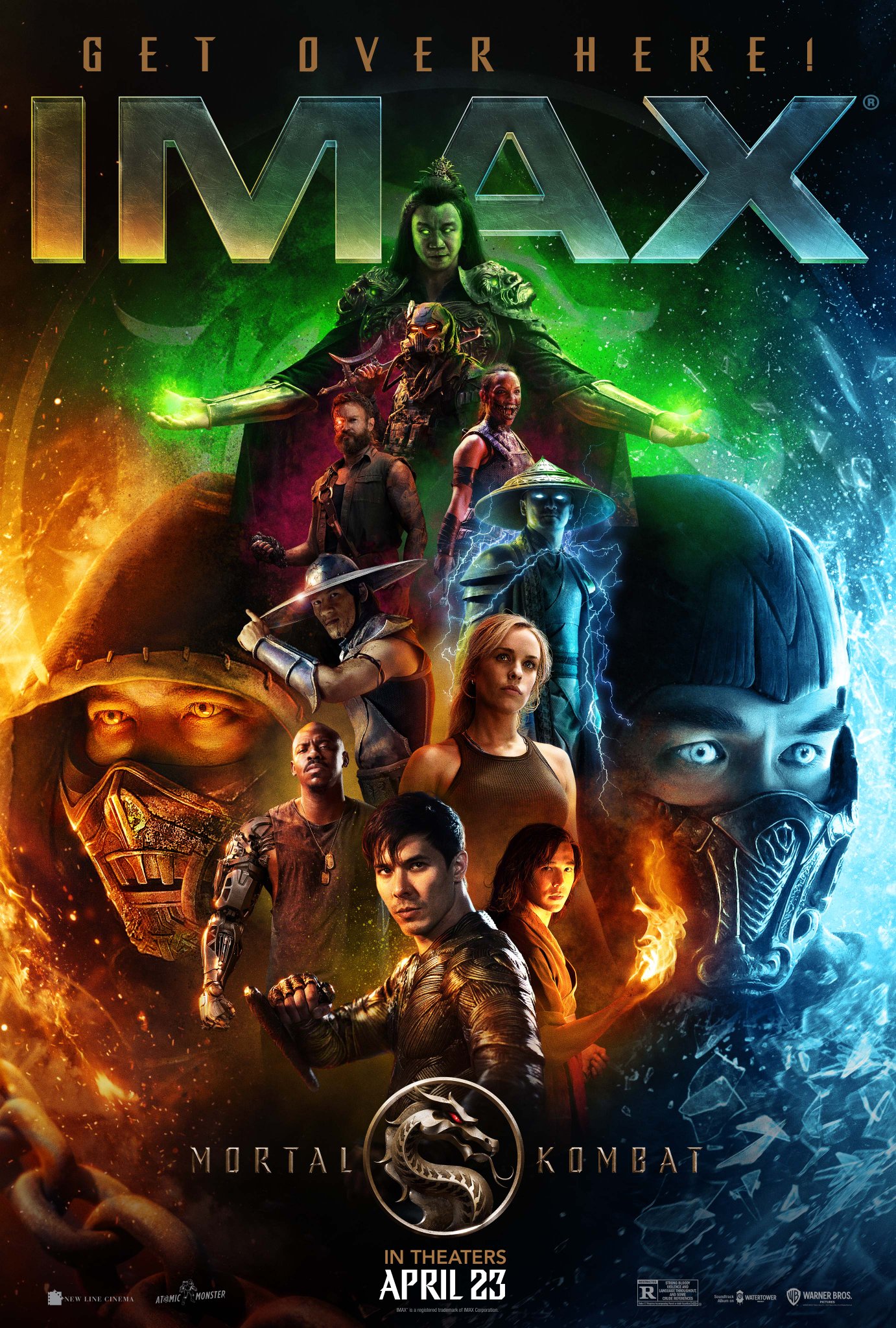 Mortal kombat, imax poster