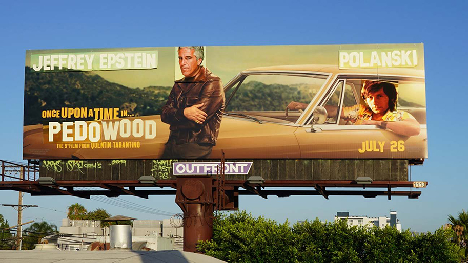 Once Upon a Time in Hollywood, Quentin Tarantino, Jeffrey Epstein