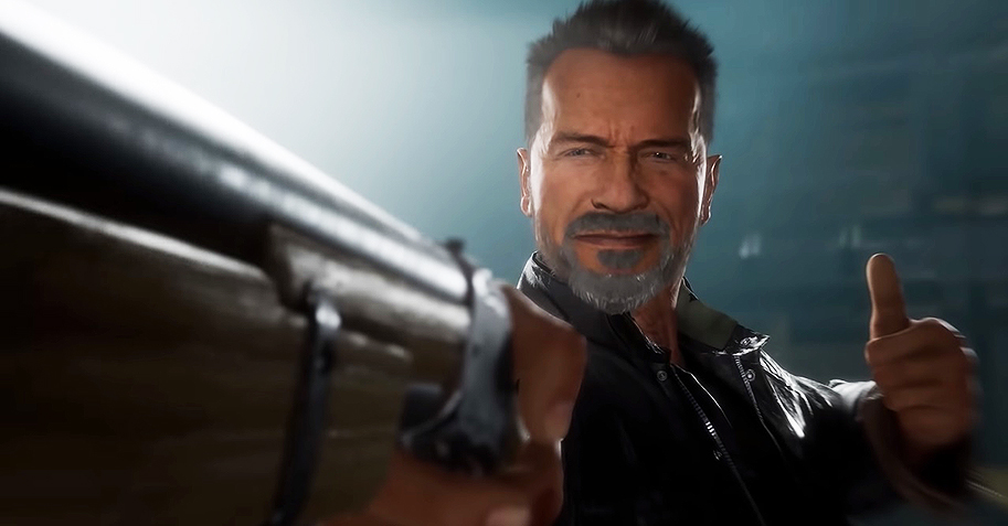 Mortal Kombat 11, Arnold Schwarzenegger, Terminator: Dark Fate