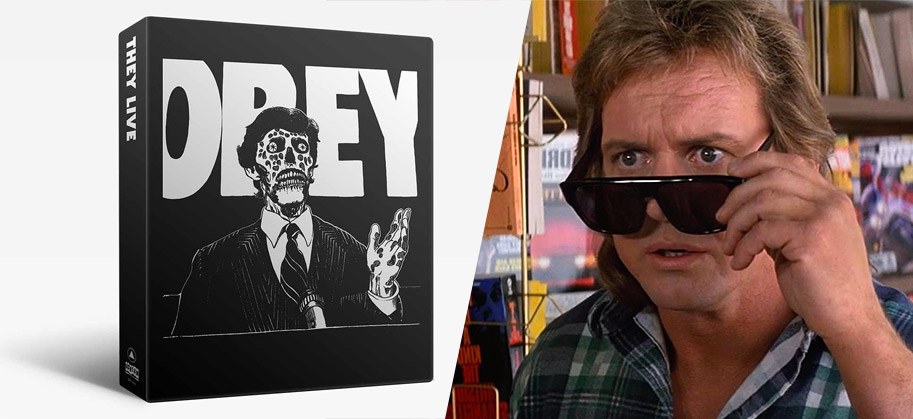 THEY LIVE Glasses Clip + Trailer (1988) John Carpenter Horror 