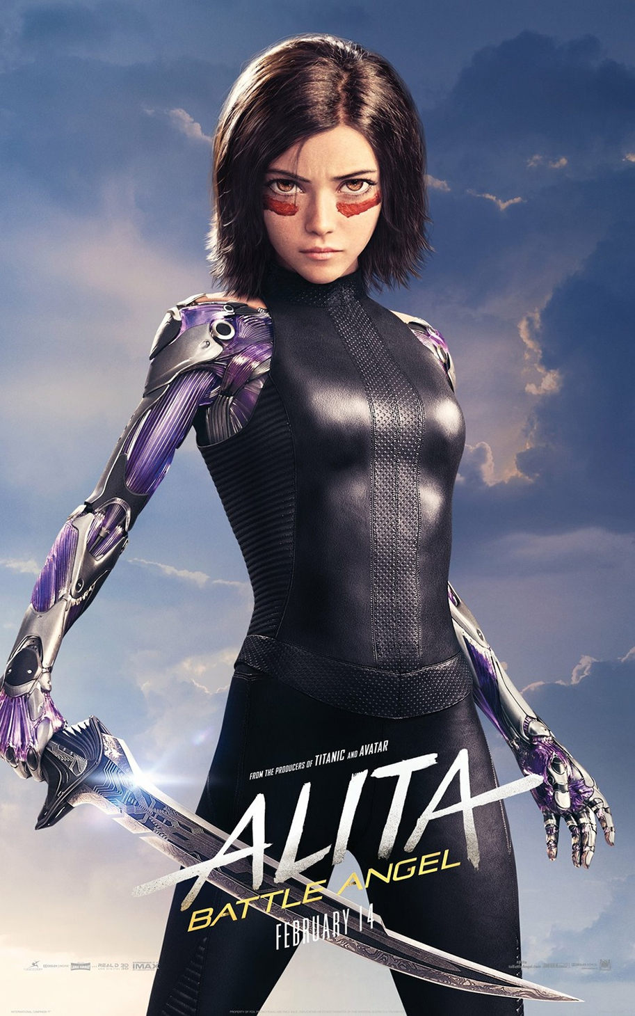 Heroes and villains revealed in Alita: Battle Angel character posters