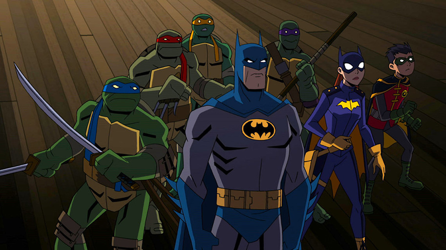 batman, teenage mutant ninja turtles, animation