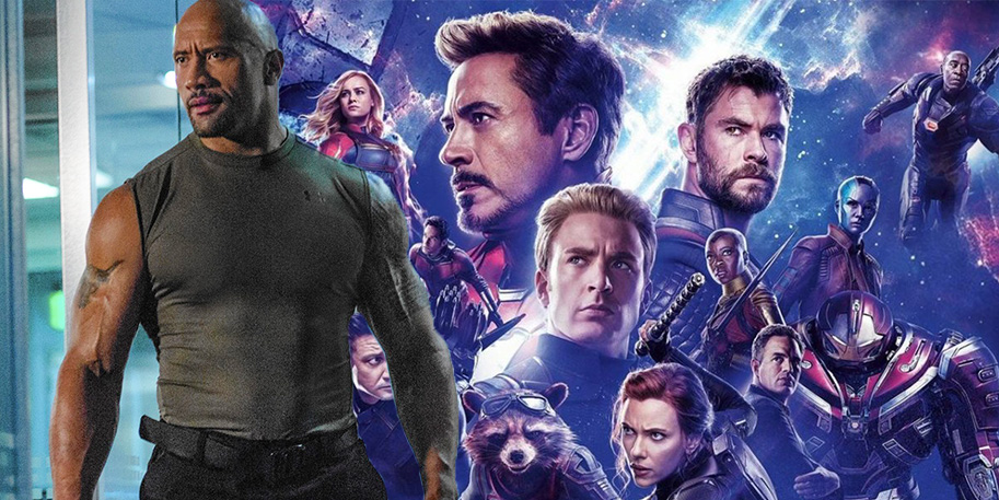 avengers, endgame, dwayne johnson