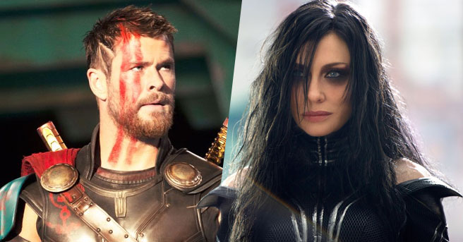 Cate Blanchett Thor: Ragnarok Chris Hemsworth