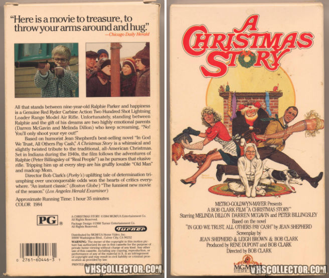a christmas story 1983 vhs