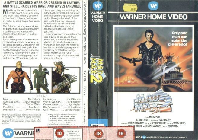 VHS Retro Art Round-up: Django, Psycho, The Road Warrior and more!
