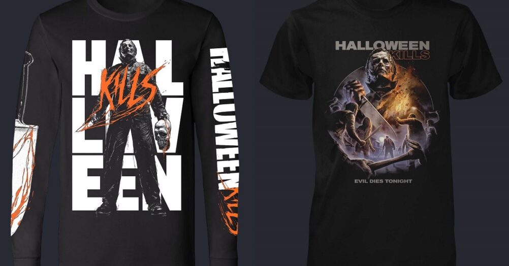 Fright Rags is now accepting pre-orders for their collection of shirts inspired by the upcoming Halloween sequel Halloween Kills