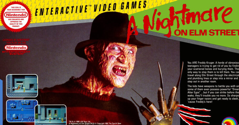 The new episode of Playing with Fear looks back at the NES video game inspired by the A Nightmare on Elm Street franchise.