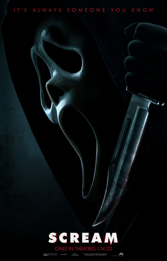 Scream movie 2022 poster