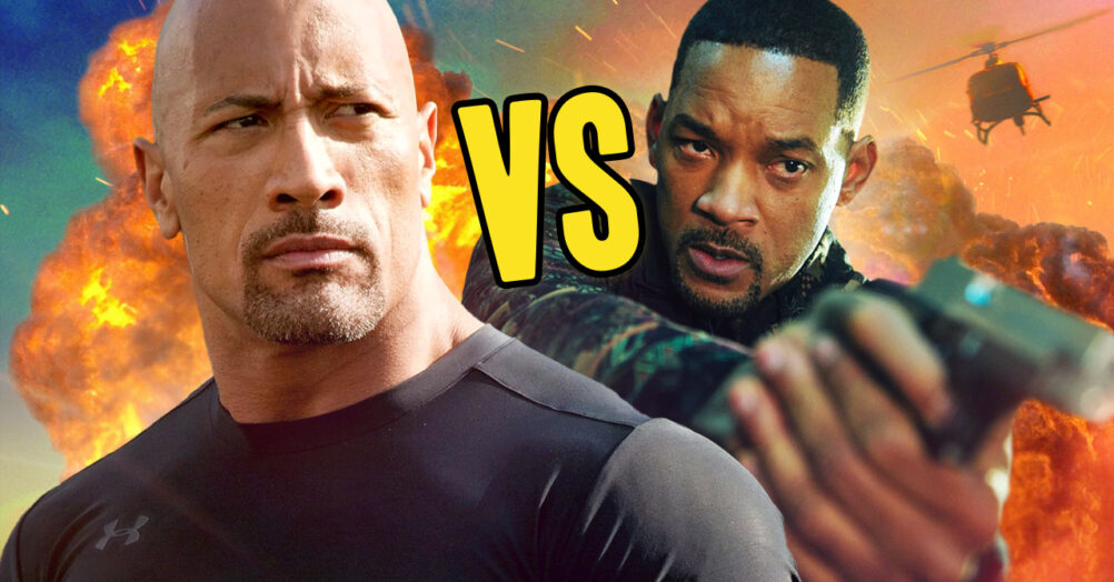 Dwayne Johnson vs will smith