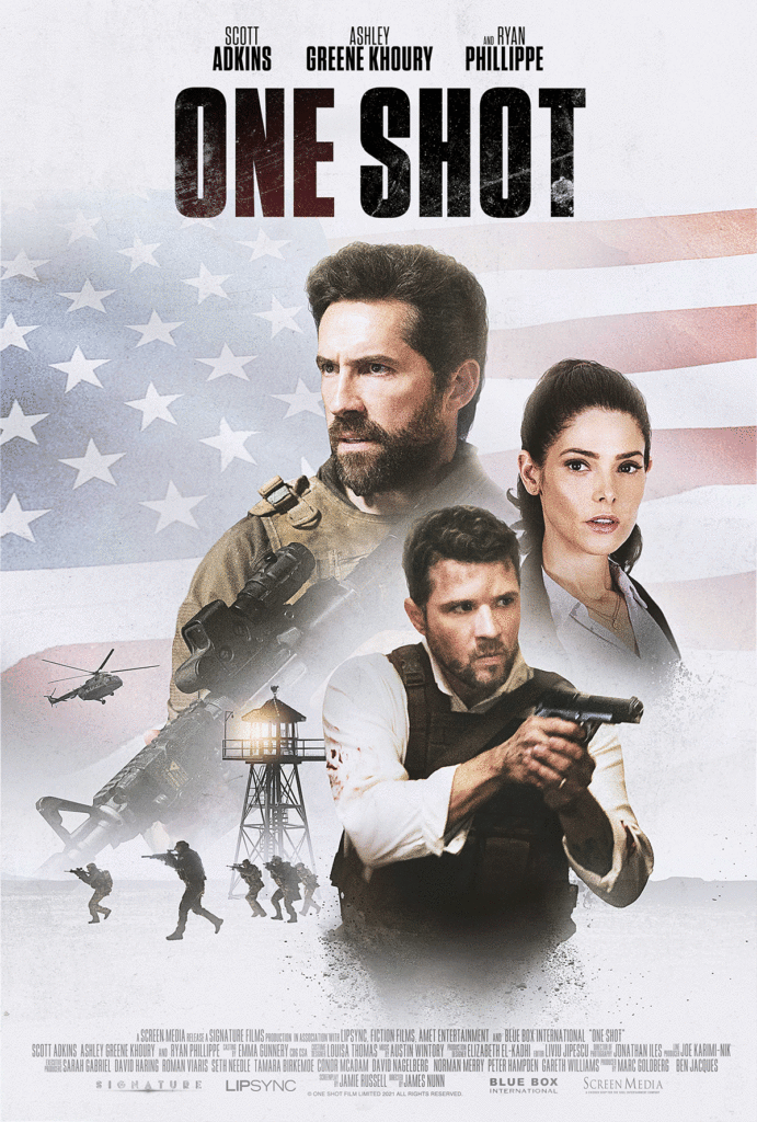 One Shot, Scott Adkins, One Shot exclusive slip, Screen Media