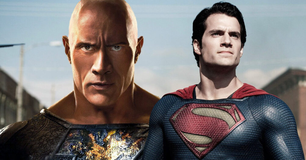 Black Adam, Superman, Dwayne Johnson, Henry Cavill