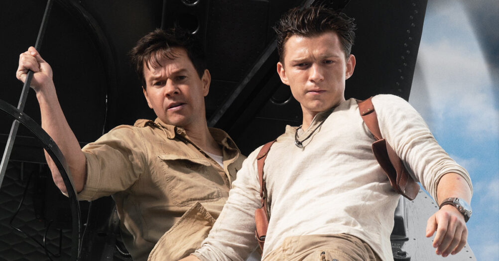 Uncharted, clip, Tom Holland, Mark Walhberg