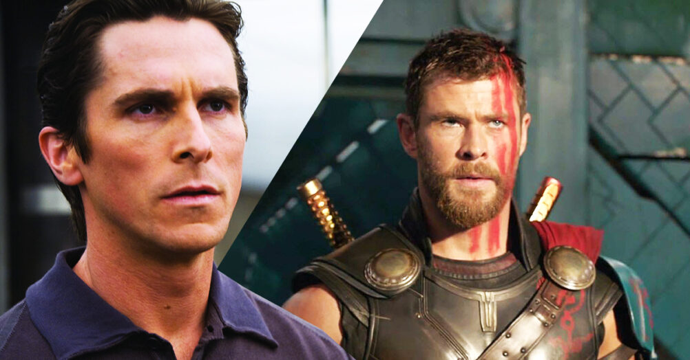 thor: love and thunder, christian bale, reshoots, marvel, mcu, chris hemsworth