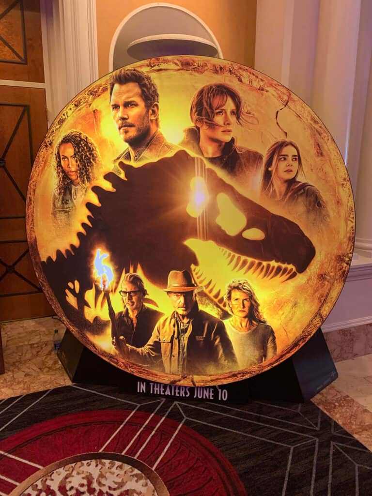 Jurassic World: Dominion, promo, CinemaCon 2022