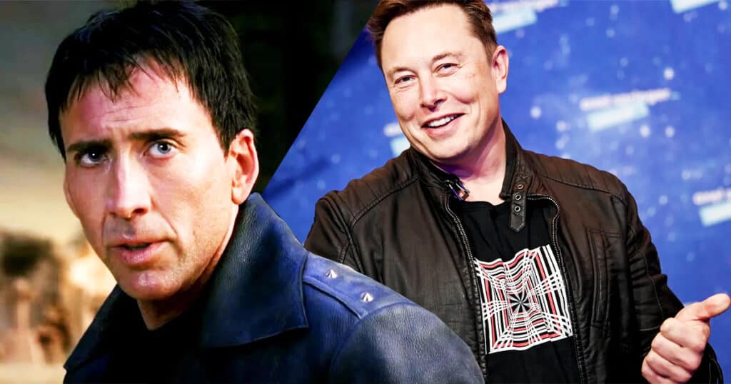 Nicolas Cage, Elon Musk, film studio, las vegas