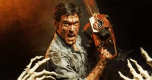 Bruce Campbell comments on the future of the Evil Dead franchise, with two movies and an animated series in development