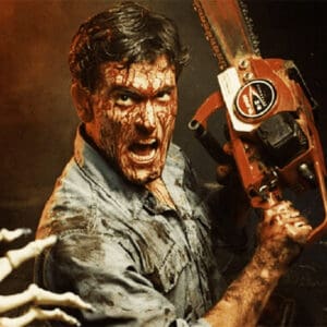 Bruce Campbell comments on the future of the Evil Dead franchise, with two movies and an animated series in development