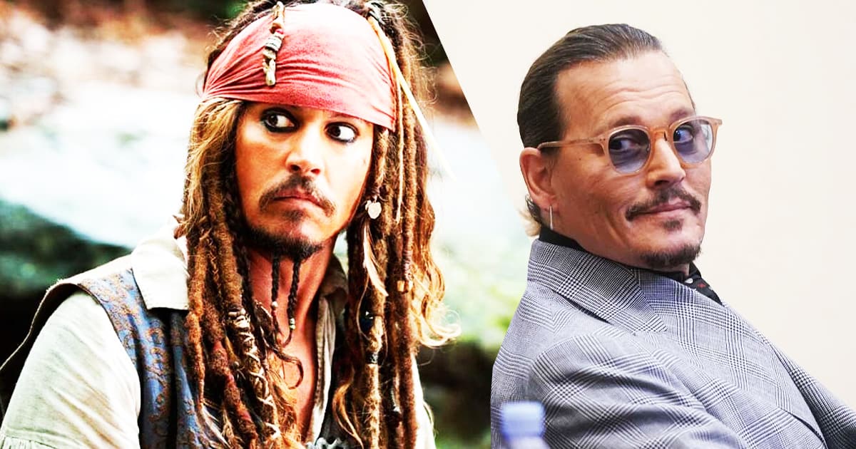 Johnny Depp Appears as Captain Jack Sparrow on 'Pirates of the Caribbean'  Ride