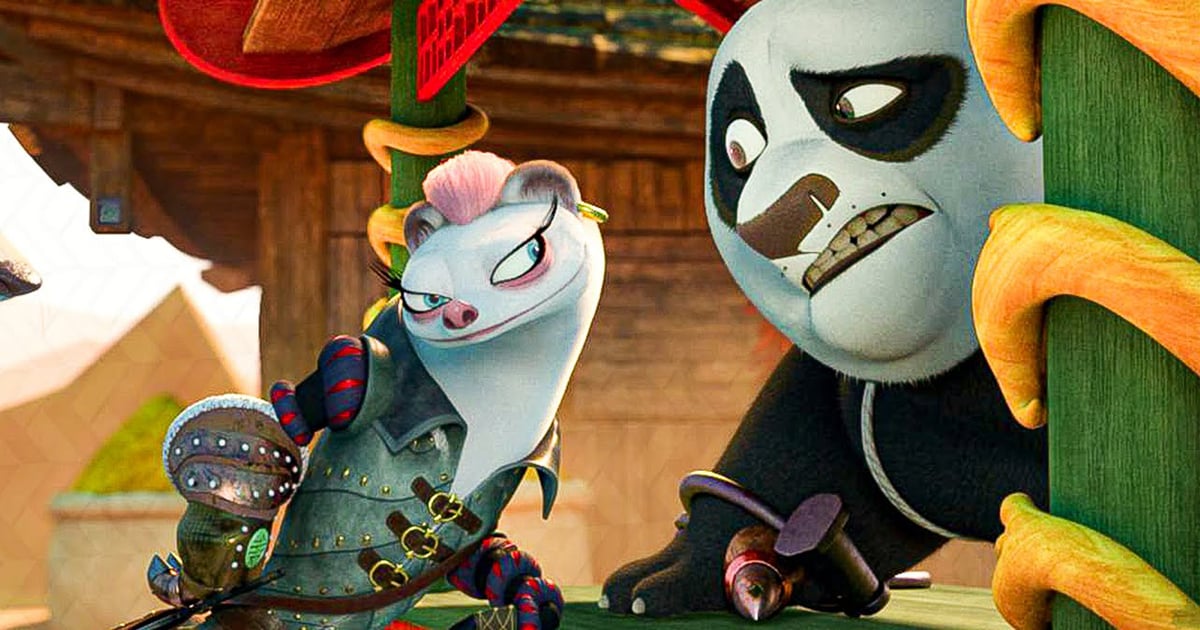 The Kung Fu Panda series trailer finds Po under attack by skeleton