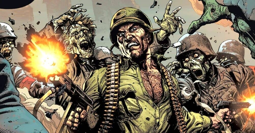 Genre icon Bruce Campbell (The Evil Dead) is writing the six-issue series Sgt. Rock vs. the Army of the Dead for DC Comics.