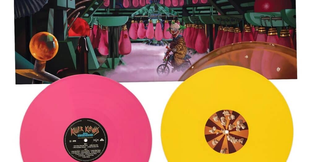 Waxwork Records has released the score to Killer Klowns from Outer Space on vinyl! The score was composed by John Massari.