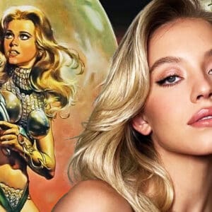 Sydney Sweeney confirms that her Barbarella reboot is still in the works, but won't say whether or not Edgar Wright is involved