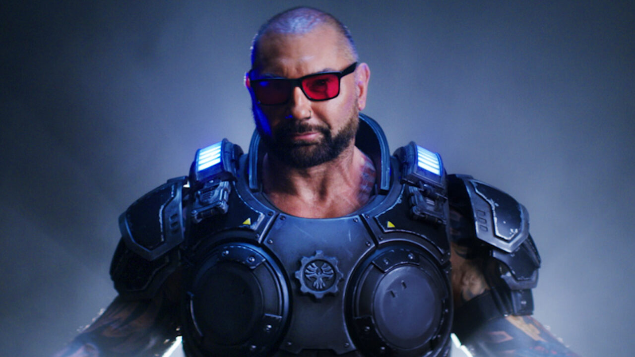 Dave Bautista Playing A Cop With A Four-Legged Partner