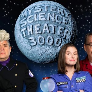 Joel returns to riff on the holiday movie The Christmas Dragon with Jonah and Emily for a special episode of Mystery Science Theater 3000!