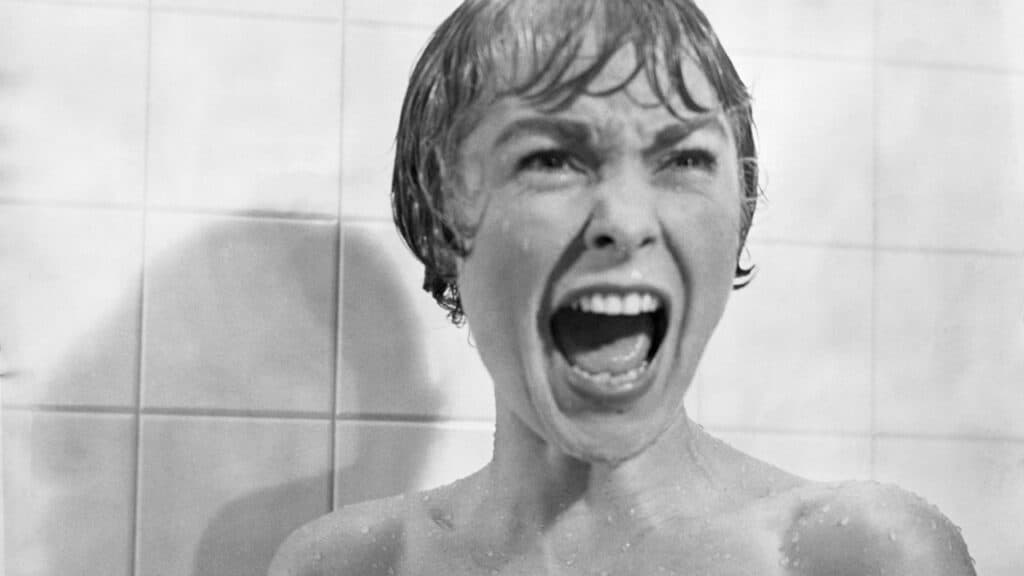 Psycho shower scene