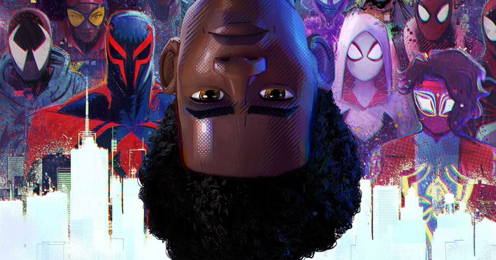 Spider-Man: Across the Spider-Verse poster traps scores of Spider-themed  heroes in its web