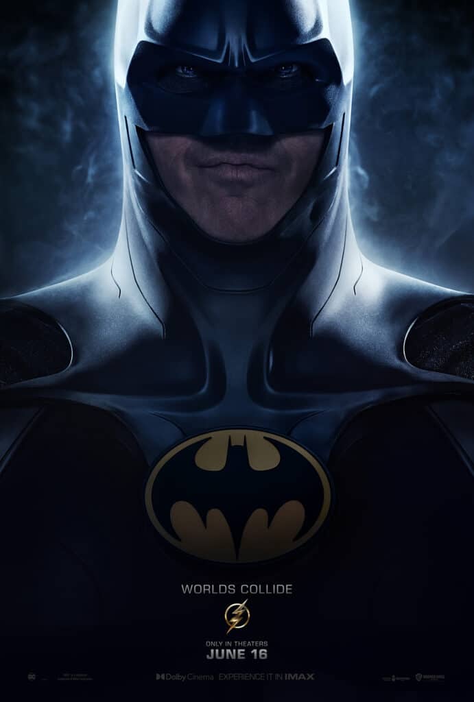 The Flash, Batman poster