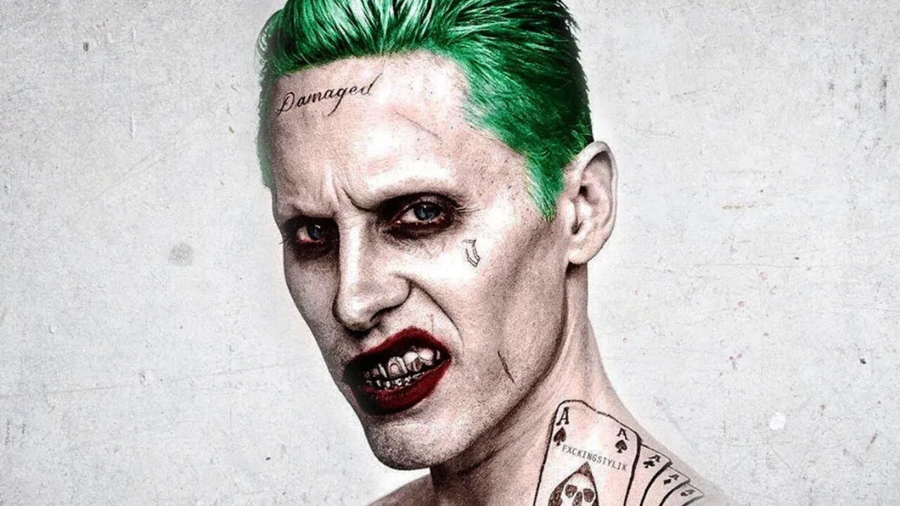 Suicide Squad concept art shows a shirtless Joker with a tie Harley  Quinn and Deadshot  Batman News