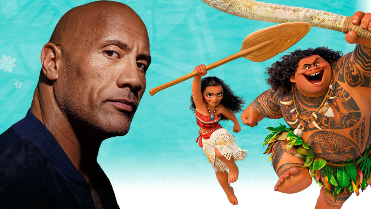 Dwayne Johnson announces live-action 'Moana' is in the works