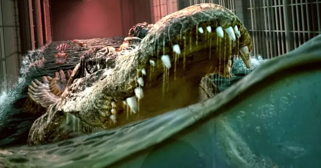 The "nature run amok" alligator horror thriller The Flood, starring Casper Van Dien, is coming soon to theatres and VOD