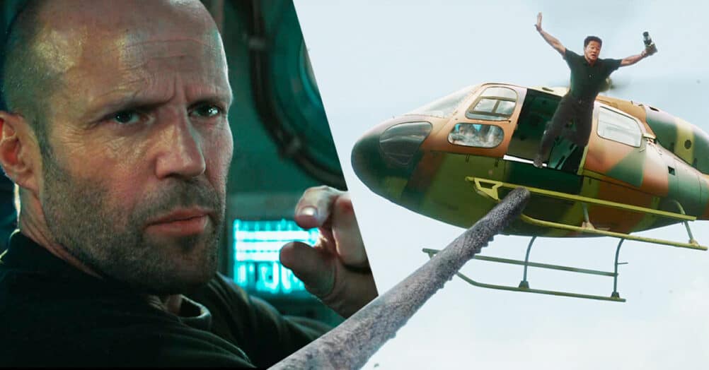 Several new posters have been unveiled for the Jason Statham film Meg 2: The Trench, which is set to reach theatres next month