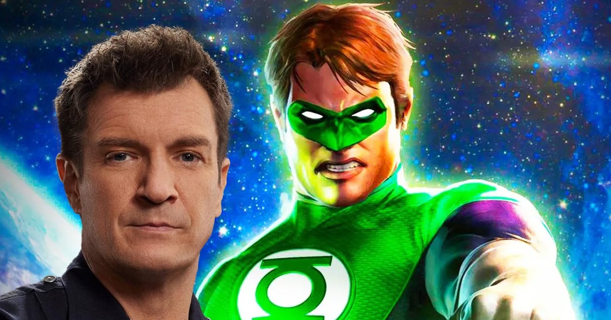 Fans lose their minds after seeing Nathan Fillion’s Green Lantern costume in BTS Superman photos