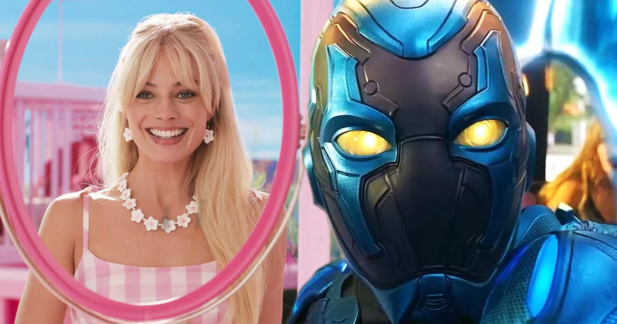 Blue Beetle' soars to the top, ousting pink reign of 'Barbie' at weekend box  office