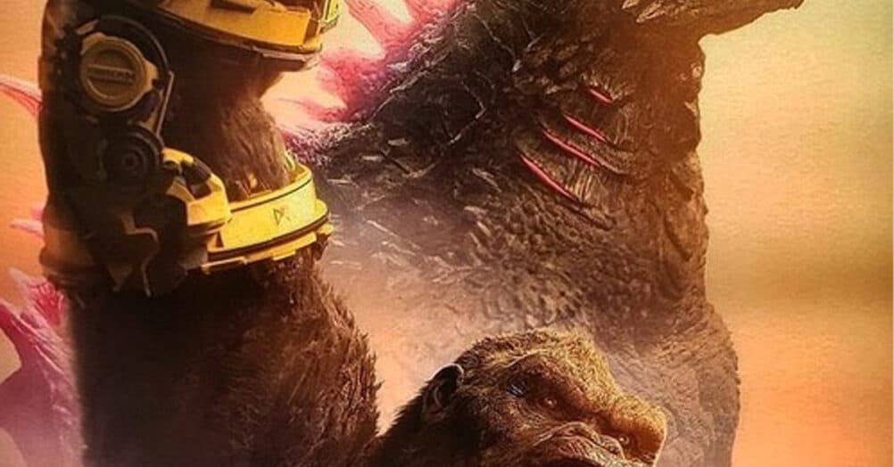 godzilla x kong new poster