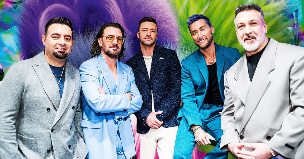 NSYNC debuts first new song in almost 20 years for Trolls Band